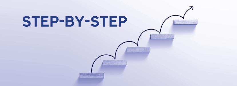 Step by step